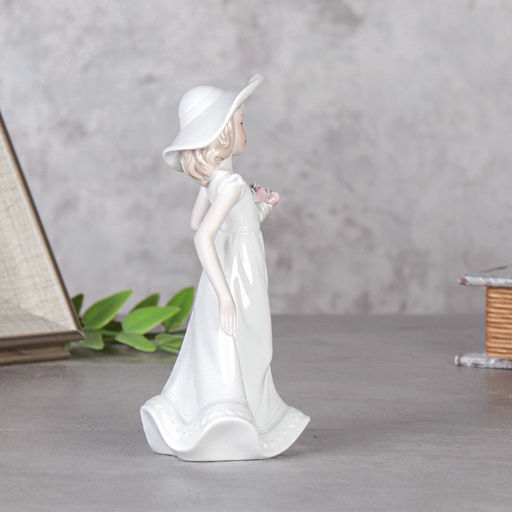 Статуэтка Девушка с цветами / HP3213 /уп 60/ - Галеонтрейд фото 9