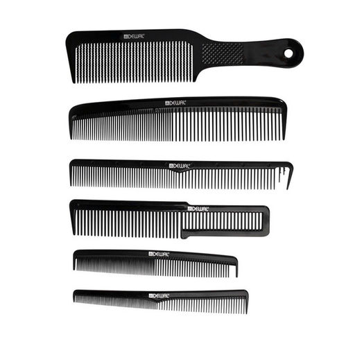 Dewal Набор расчёсок / Barber Style CO-6000K12J, черный