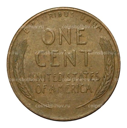 Монета 1 цент 1956 года D США