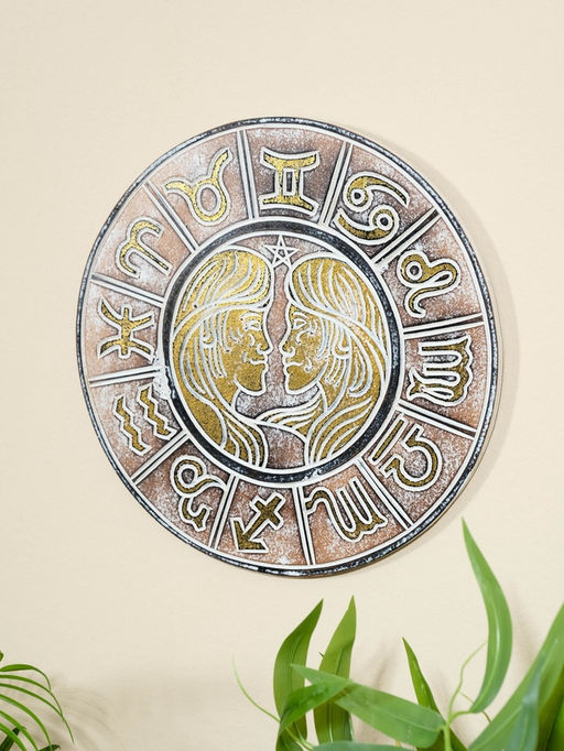 Панно резное «Близнецы», 30×30×2 см