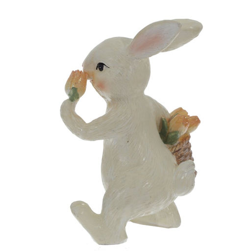 Фигурка декоративная "Заяц", L6,5 W5,5 H11 см