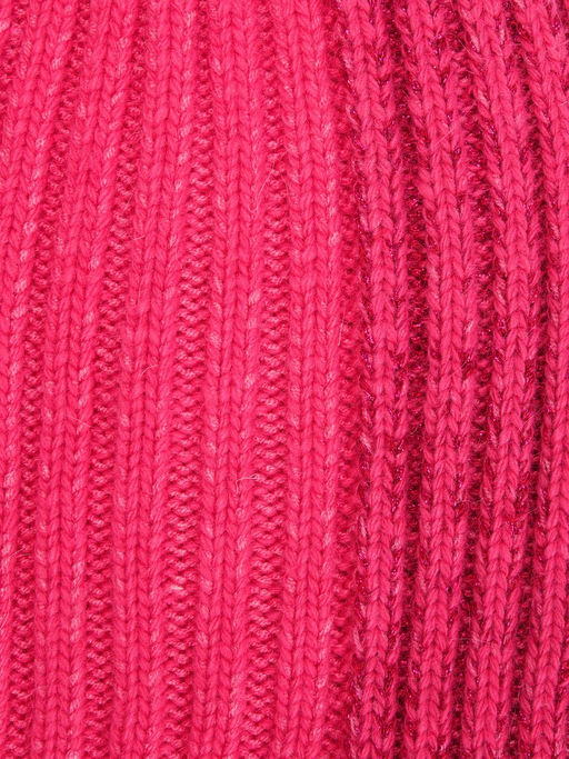 Шапка жен. шерсть+акр+люр LB-A53018 fuchsia