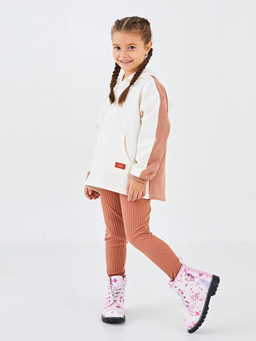 Beli Lastikli Basic K?z ?ocuk Bilek Boy Tayt - Waikiki фото 2