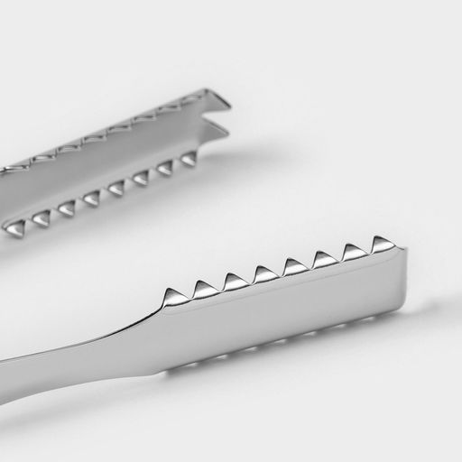 Цена за 2 шт. Щипцы кухонные, для льда, длина 18 см, толщина 1,0 мм