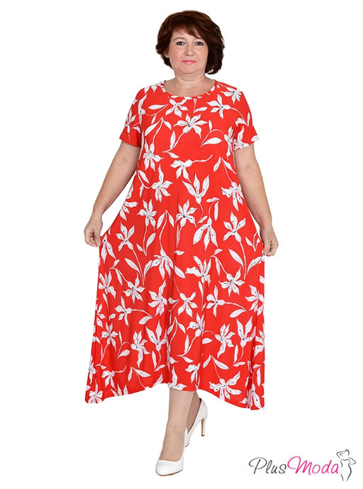 Платье Модель №904 размеры 44-84 - Plusmoda фото 3