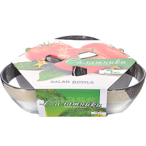 MS1322-45 Набор салатников 3пр (х4) - Mayer&boch фото 2