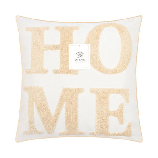 Наволочка декоративная Этель Бохо Home, 45х45 см, цвет натуральный  фото 5