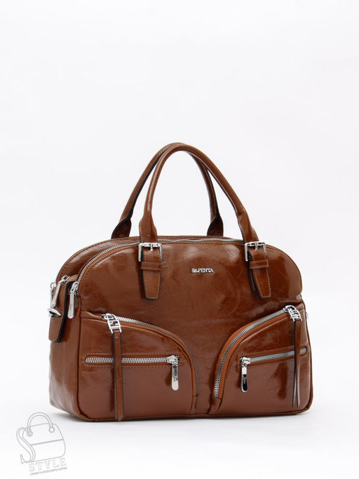 Сумка женская  5610L brown Velina Fabbiano-Safenta  в Новосибирске