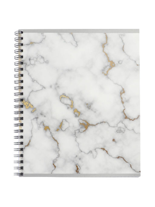 Тетрадь 80 листов, в клетку, на гребне «Мрамор темный»