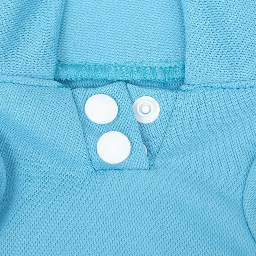 Футболка-поло для животных, XL (ДС 40, ОГ 50, ОШ 33 см), голубая - Simaland фото 8