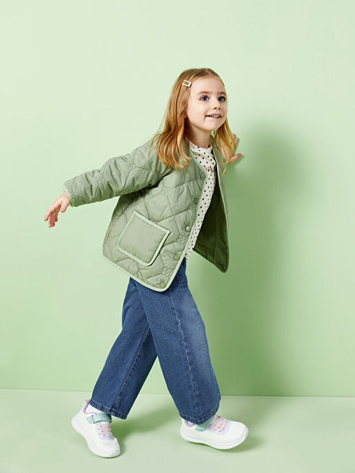 Beli Lastikli Basic K?z Bebek Jean Pantolon - Waikiki фото 3