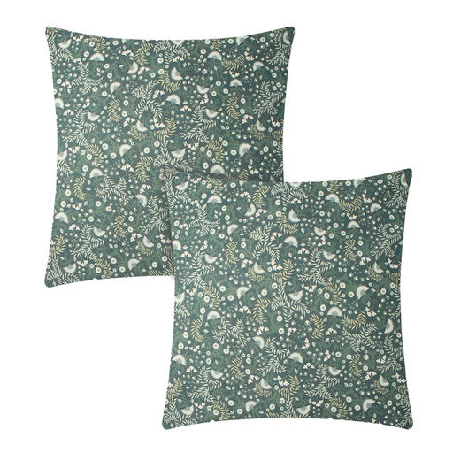 Комплект наволочек Этель Small leaves, 70х70 см - 2 шт., поплин  фото 9