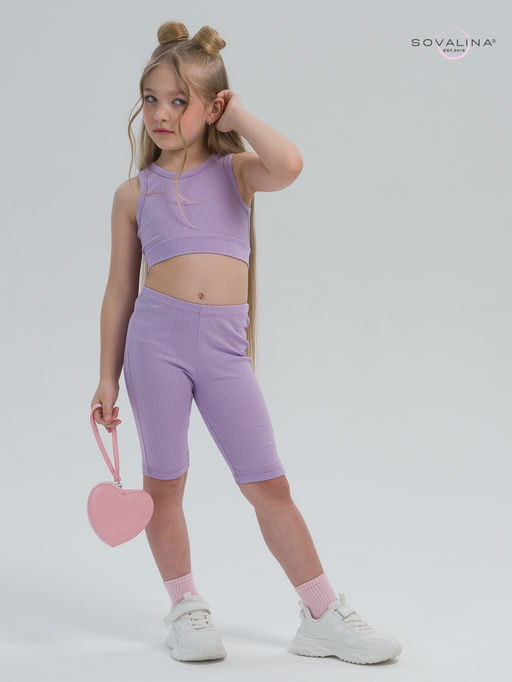 Костюм Тренд лапша лаванда - Sovalina фото 6