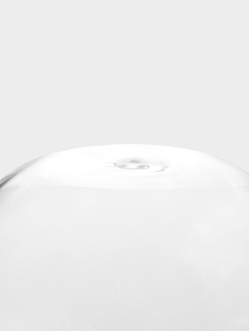 Банка для сыпучих продуктов Доляна «Бабл», 550 мл, 10.5×11 см, с пробковой крышкой, стекло, прозрачная