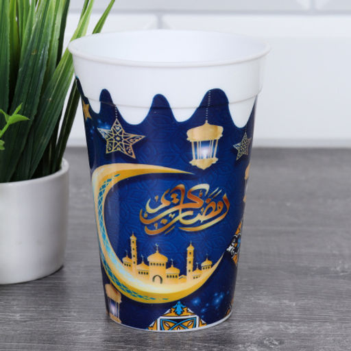 Стакан мусульманский 4,5x10x7 см / 45107 /уп 480/пластик - Галеонтрейд фото 4