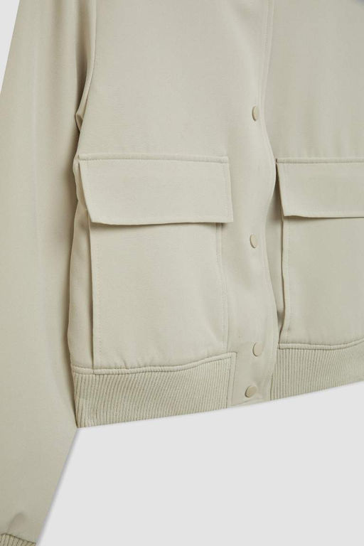 Куртка-пальто стандартного кроя - Defacto фото 9