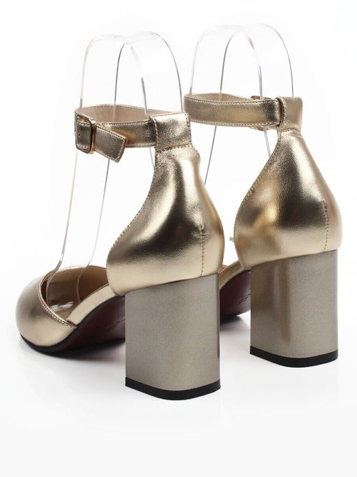 06-A71A-82-PD GOLD Туфли женские (натуральная кожа)