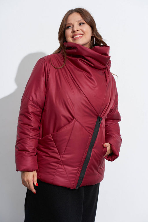 Куртка TEZA 5599 бордовый
