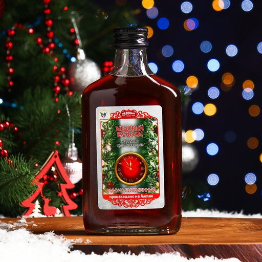 Новогодний медовый бальзам алтайский Иммуно-витаминный, 250 мл - Vitamuno фото 2