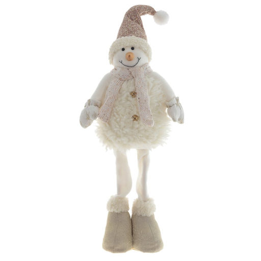 Игрушка набивная "Снеговик", L24 W14 H72/51 см, 2в.