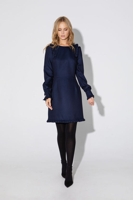 Платье Pirs 4972 синий  фото 3