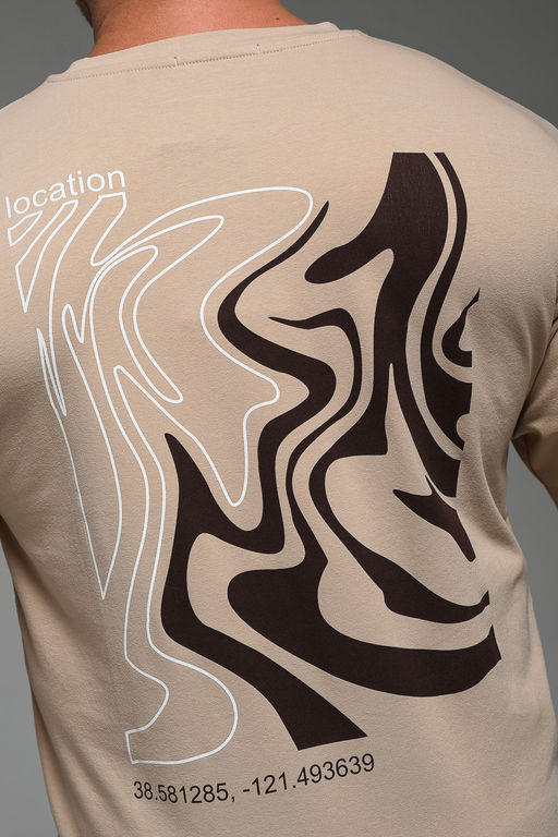 Футболка мужская 8507/1 оверсайз