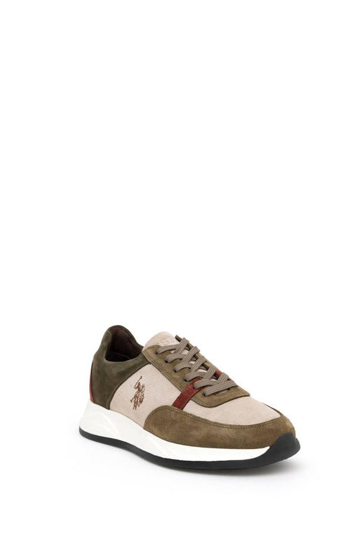 Мужская бежевая спортивная обувь - U.s. polo assn фото 7