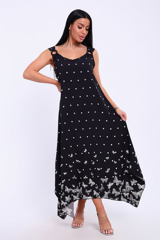 Сарафан летний больших размеров пляжный домашний 5740 - Натали фото 3