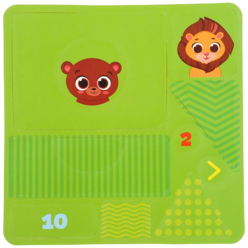 Детская развивающая игра Крошка Я «Маленький строитель / Транспорт», EVA + карточки, виды МИКС, Крошка Я