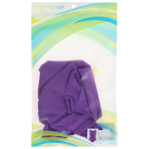 Купальник слитный ONLYTOP, р. 34, фиолетовый
