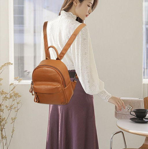Bags Рюкзак женский / кожа / 0388213  фото 14