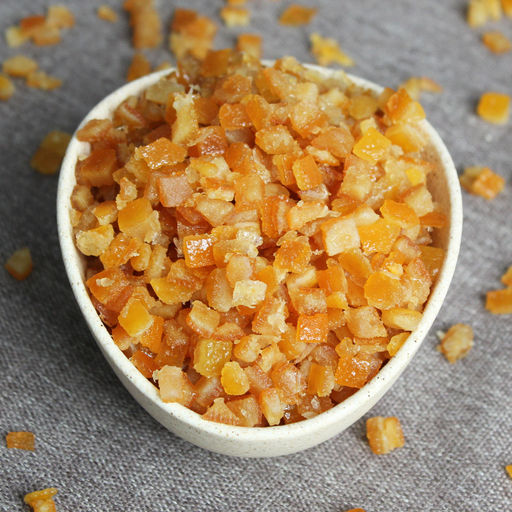 Апельсин цукат, кубики