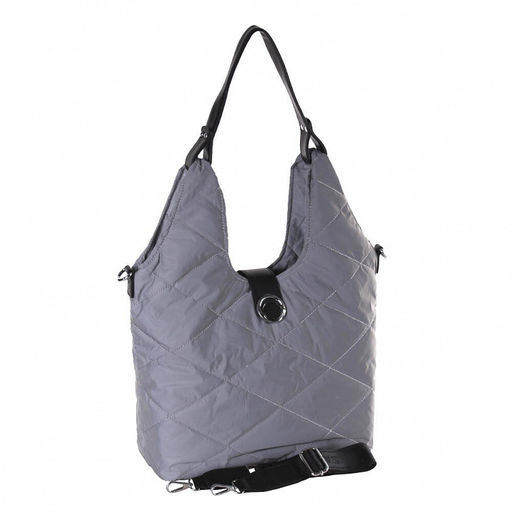 Сумка 58136 silver gray Velina Fabbiana-Safenta