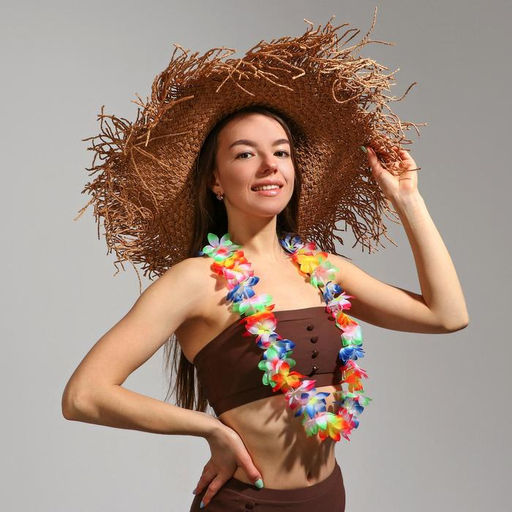 Гавайское ожерелье «Тропический коктейль»