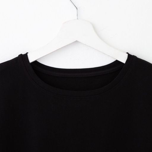 Футболка женская MIST basic, размер 40-42, чёрная