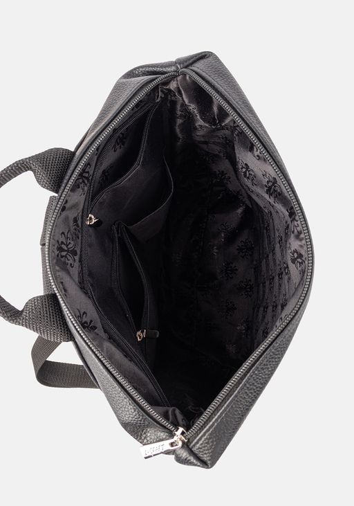 Рюкзак женский L-Craft. Модель №1521 | кожзам | гладкий | черный | Р820-1 | 31228  фото 5