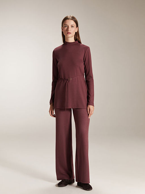 Dik Yaka Kad?n Sweatshirt Tunik