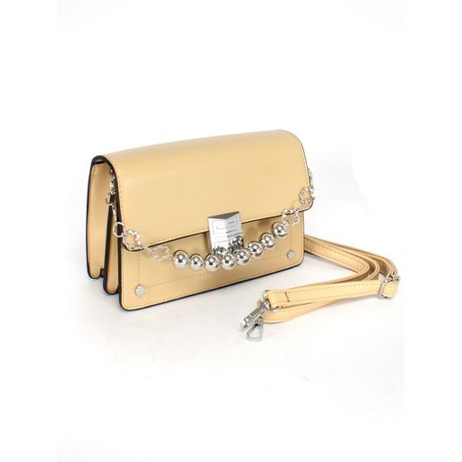 Сумка женская искусственная кожа C 190-9800, 1отд, плечевой ремень, бежевый SALE 246425