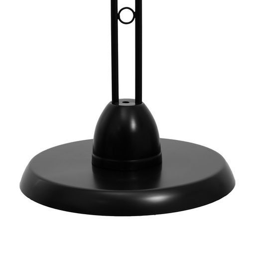 Торшер напольный BayerLux «Симпл», 2×15 Вт, E27, черный, 37×28×154 см