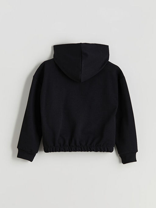 Kap??onlu K?z ?ocuk Sweatshirt