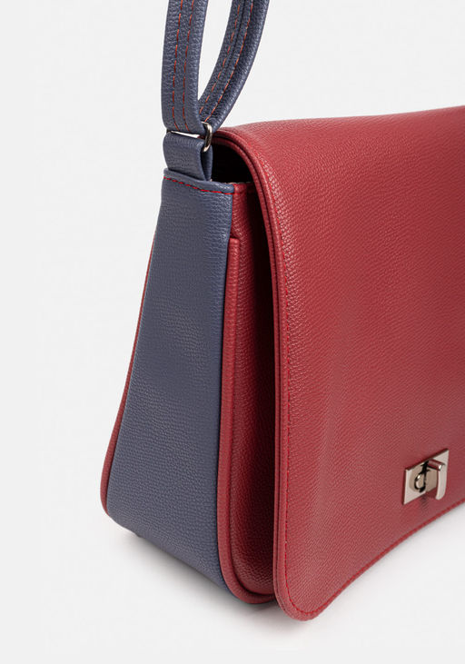 Сумка Модель №1437 | кожзам | гладкий | красный | Р831-45 | 32328 - L-craft фото 6
