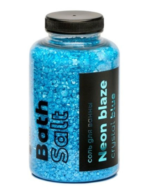 FABRIK Cosm. Соль д/ванны NEON BLAZE Crystal blue 500гр