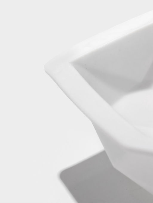 Форма для муссовых десертов и выпечки KONFINETTA Геометрия любви, силикон, 21.5?20?6 см, белая