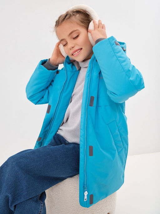 Куртка зимняя 25677-522 бирюзовый - Avese фото 2