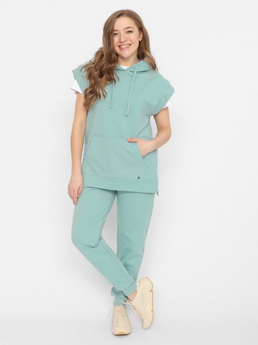 CRB wear/FSSW 70118-38 Брюки женские,ментоловый/Ex.Cherubino  фото 2