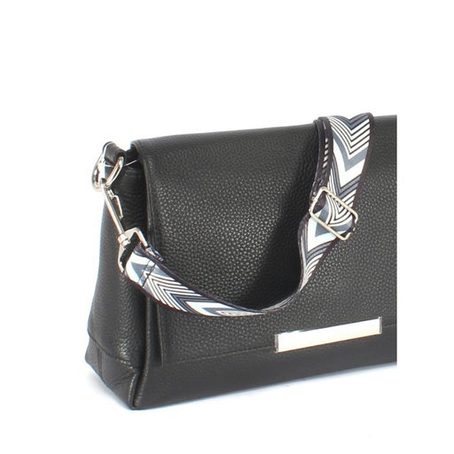 Плечевой ремень (стропа) ADEL-239/регулируемый, макс длина 150см, галочка серый/черн mpll-fbo 250563 - Adelia фото 5