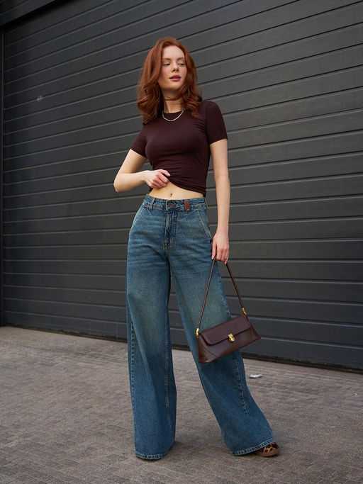 Женские джинсы арт. 19839 - F5 фото 2