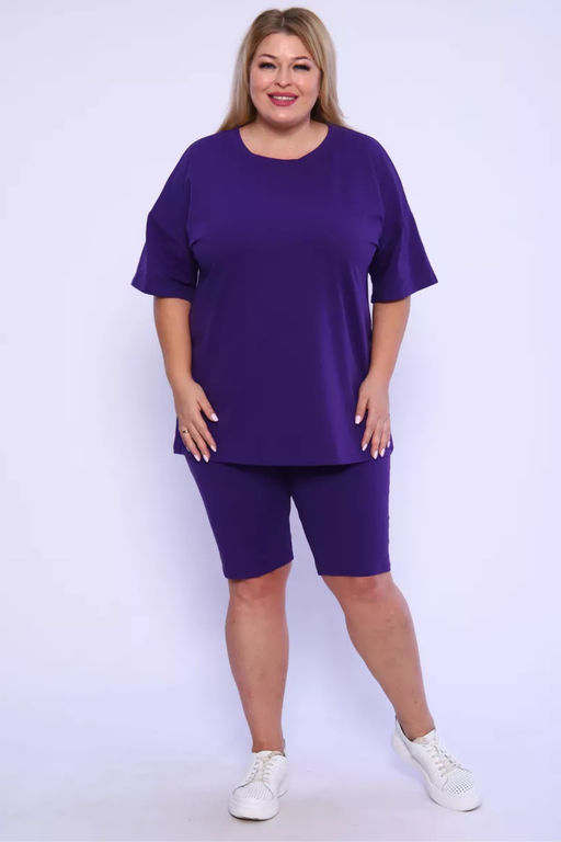 Костюм спортивный футболка и велосипедки КЖ-002