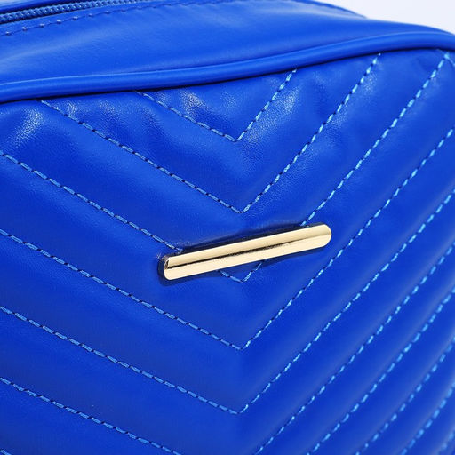 Сумка кросс-боди на молнии, цвет синий - Simaland фото 6