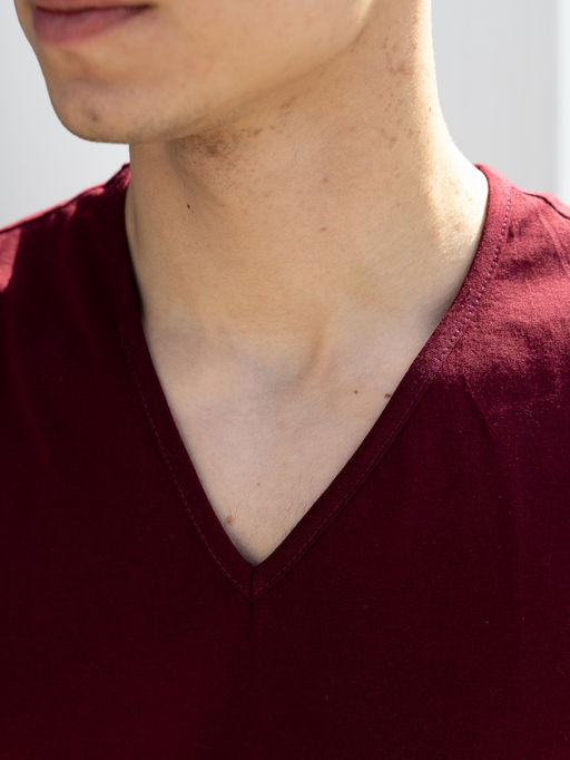 Майка муж.арт.105-11,бордовая - Binita фото 4